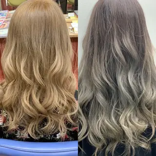 カラー ヤナ マネージャーのヘアスタイル