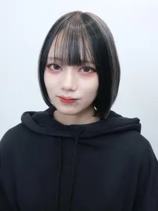 ショート ハイライト、レイヤー カット/西梅田/中西のヘアスタイル