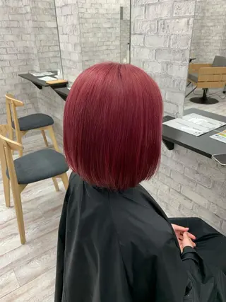 ロング カラー パーマ ヘアアレンジ メンズ キッズ ネイル マツエク・マツパ アイブロウ 🐺ウルフ×ハイトー ン🖤Yukinoのヘアスタイル