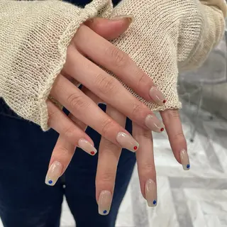 ネイル クルミ/ 💕ワンホンネイルのネイルデザイン