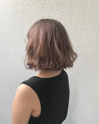 ショート カラー インナーカラー/天神 ブリーチ/吉田のヘアスタイル