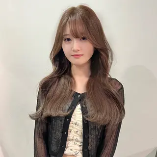 ロング カラー 🤍韓国風ヘア 🤍/yukaのヘアスタイル