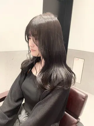 ミディアム カラー ヘアアレンジ SALOWIN原宿ash店所属・理想のハイトーンへ 🌙サイダサキのヘアスタイル