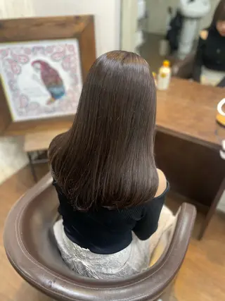 カラー 萩原 加帆のヘアスタイル