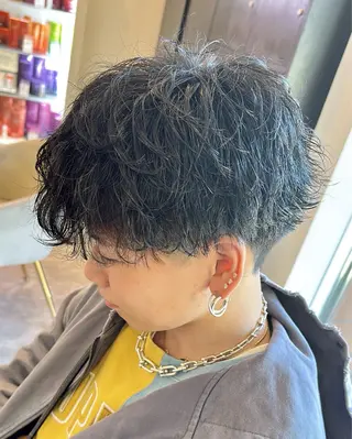 パーマ RICHAIR 長嶺旬佑のヘアスタイル