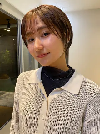 ショート カラー nambu-GARDEN所属・上田 昂雅のヘアスタイル