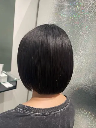 ショート パーマ Mizuki/府中/ 艶感ハイトーン🌟のヘアスタイル