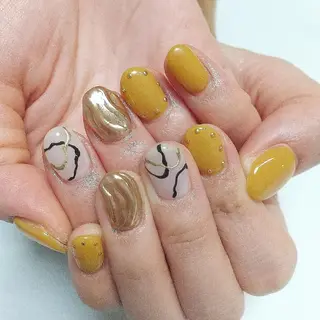 ネイル Nail leef《リーフ》所属・kahosan 𓆉のネイルデザイン