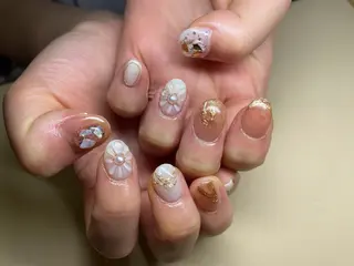 カラー 宇 田川のネイルデザイン