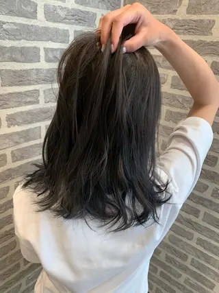 ミディアム カラー Earth岩槻店 YAGIのヘアスタイル