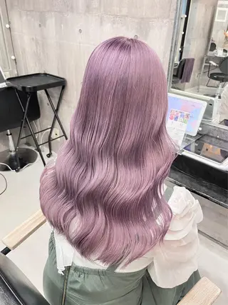 ロング NEWONE所属・ハイトーン特化🌟 LEONのヘアスタイル