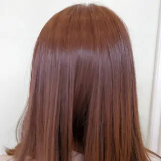 ミディアム カラー パーマ TriumpH天王寺 Makoのヘアスタイル