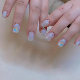 ネイル 韓国ネイル/ワンホン ネイル🎀表参道3分のネイルデザイン