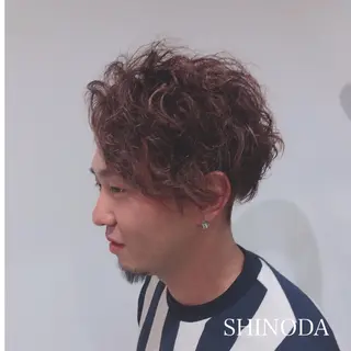 メンズ 🦖店長🦖pino #しのだスペシャルのヘアスタイル