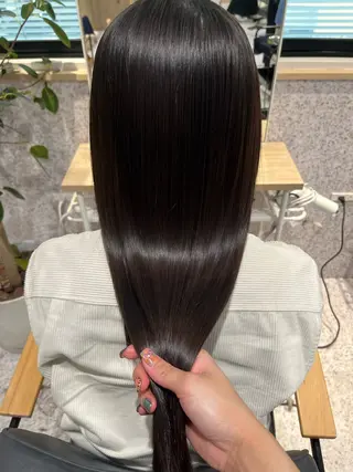 ロング 髪質改善&艶カラー/ ほんだあみ (♡)のヘアスタイル