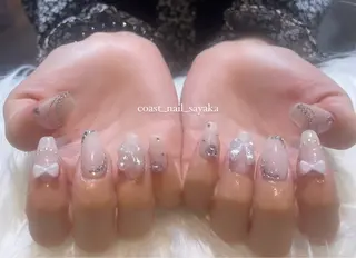 ネイル HOSHI ⭐️辻堂 /藤沢ガーリーネイルのネイルデザイン