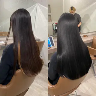 ロング メンズ特化 刈り上げない/金井のヘアスタイル