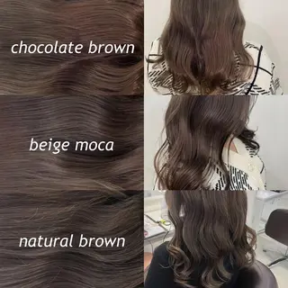 セミロング カラー ONE’s ly店長 佐藤　豪のヘアスタイル