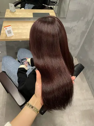 ロング カラー ayano /レイヤー/艶カラーのヘアスタイル