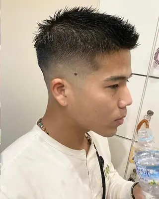 パーマ メンズ 年間2000名担当◎ パーマ職人/仲原佑樹のヘアスタイル