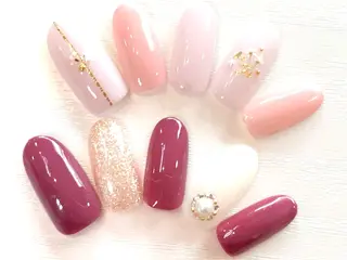 ネイル @.Freestyle 【フリースタイル】所属・根本 奈美のネイルデザイン