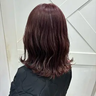 カラー 🧃暖色カラー/🪷 アレンジ/ yunaのヘアスタイル