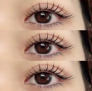 マツエク・マツパ アイブロウ レイヤー/艶カラー /韓国ヘア/高松のヘアスタイル