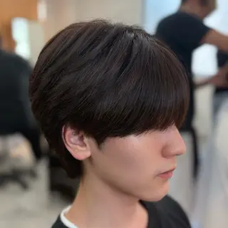 ミディアム メンズカラー/ウルフ マッシュ/千葉/大堰のヘアスタイル
