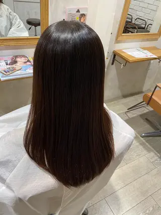 ロング カラー パーマ メンズ keshiki大名所属・安部 真輝のヘアスタイル