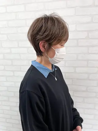 ショート カラー Maison Ideal所属・松尾 祐輝のヘアスタイル