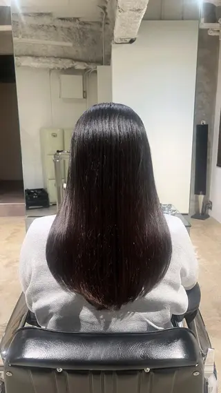 ロング 長野 美沙のヘアスタイル