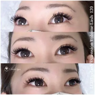 マツエク・マツパ Sweeteyes 金山店のマツエク・マツパデザイン