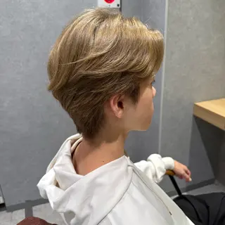 カラー メンズ 須田 柚希のヘアスタイル