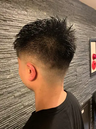 ショート メンズ 銀座 関のヘアスタイル