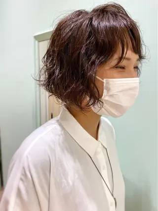 ミディアム パーマ ayaka #パーマ#アレンジのヘアスタイル