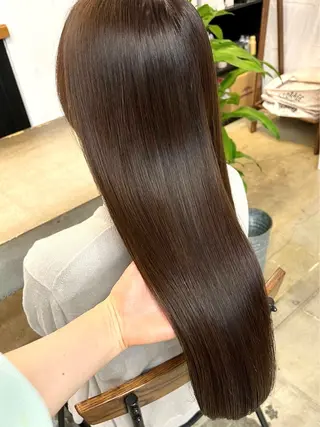 ロング 顔まわりレイヤー🎀 くぼやま　みおのヘアスタイル