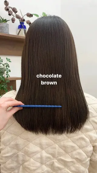 ミディアム カラー cupra所属・カワクボ ソラのヘアスタイル