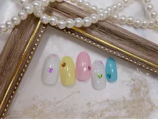 ネイル ネイルPetit Ribbonのネイルデザイン