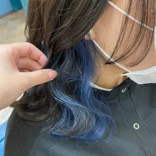 ミディアム カラー 🫧透け感⋆艶髪💎 山口アヤカのヘアスタイル