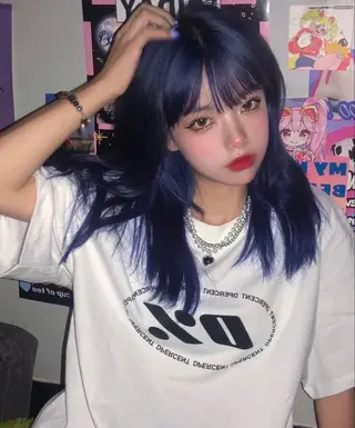 ロング カラー Yuto 複雑履歴 /ブリーチ/エクステのヘアスタイル