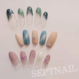 ネイル SEPTNAIL 中澤のネイルデザイン