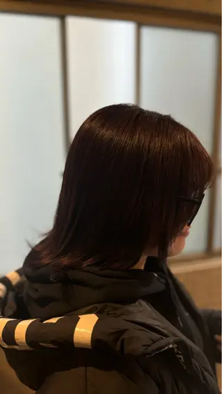 ミディアム 宮澤 小冬のヘアスタイル