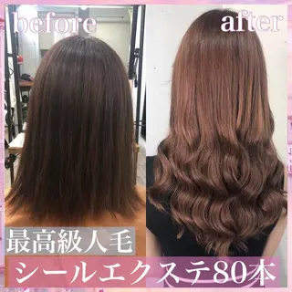 ロング カラー パーマ ヘアアレンジ 八巻 晴香のヘアスタイル