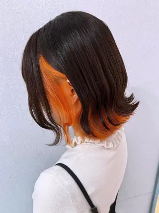 ミディアム 韓国カット/透明感 カラー/NANAMIのヘアスタイル