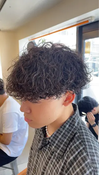 パーマ メンズ fifth 武正 琉生のヘアスタイル