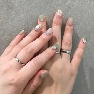 ネイル 【似合わせ提案】鈴木 舞のネイルデザイン