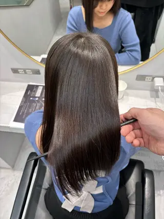 セミロング TRUNS所属・🫧髪質改善特化/ 縮毛矯正/🫧鈴木透のヘアスタイル