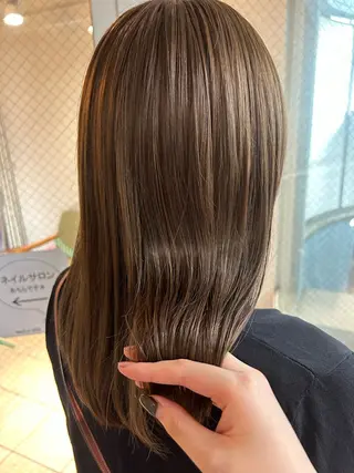 セミロング momoha 『モテヘア🍓』のヘアスタイル