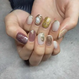 ネイル happiness プライベートサロンのネイルデザイン