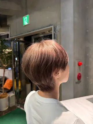 ショート ROBBY所属・土戸　空 /似合わせショートのヘアスタイル
